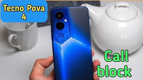 Call Block In Tecno Pova 4, How To Call Block In Tecno Pova 4, Block Setting In Tecno Pova 4,