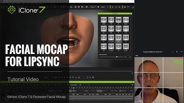 iClone Faceware Facial Mocap Tutorial - Facial Mocap for Lipsync