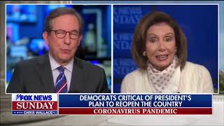 Chris Wallace Calls Out Pelosi For Promoting Tourism During Coronavirus Pandemic April 19, 2020