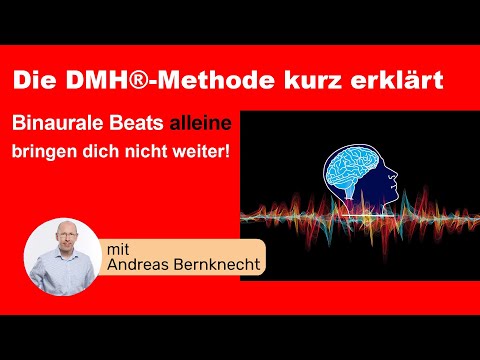 Binaurale Beats alleine bringen dich nicht weiter - Was macht die DMH®-Methode besser?