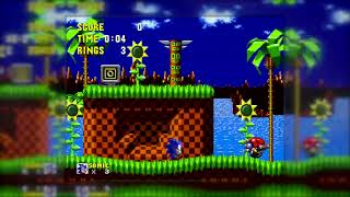 CRT Mega Bezel Shader - OLED anti burn in - Sonic the Hedgehog