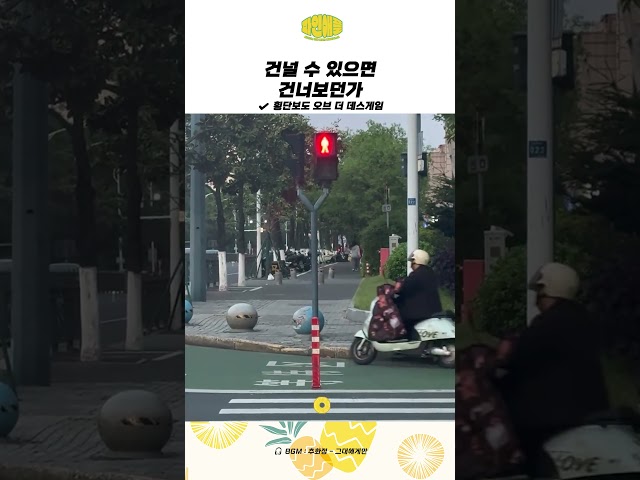 건널 수 있으면 건너보던가