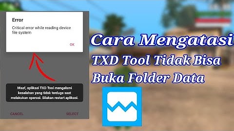 How to Fix TXD Tool
