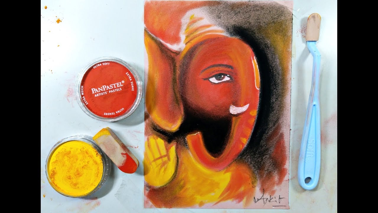 What are Pan Pastels review and unboxing in hindi for beginners YouTube