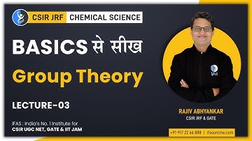 Axis Of rotation In Group Theory CSIR NET | Improper Axis Of rotation CSIR NET | L3