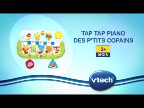 Jouet D Eveil Tap Tap Piano Des P Tits Copains De Vtech Baby Youtube