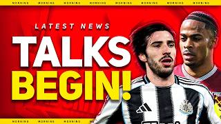 Ornstein SUMMERVILLE Transfer Bomba! TONALI Transfer Talks! Man Utd Transfer News