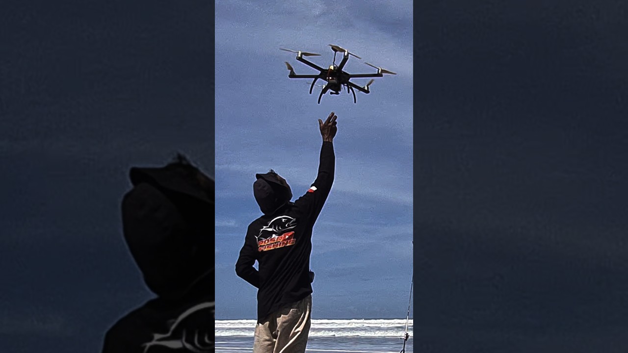 mancing pakai drone | drone  fishing