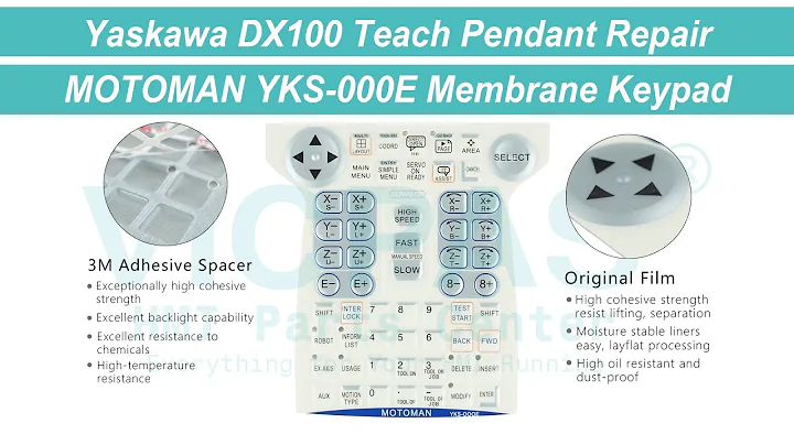 Yaskawa Teach Pendant MOTOMAN YKS-000E Keypad