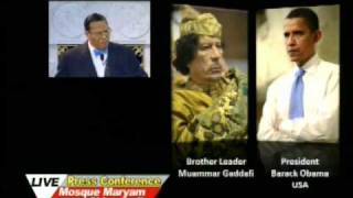 Hon. Louis Farrakhan on Gadaffi,Obama,Prophecy,and the Enemy