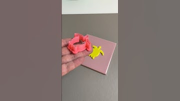 3D printed polymer clay cutter #3dprinting #bambulab #shapr3d #claycutters #polymerclay #dit