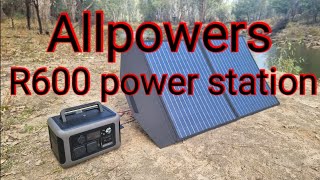 Allpowers r600 V2 solar generator \/ power station review