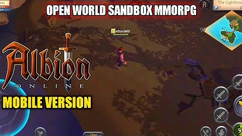 Albion Online Mobile Gameplay (OPEN WORLD SANDBOX MMORPG) Android/IOS