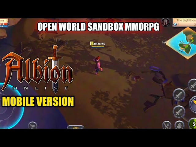 Albion Online Mobile Gameplay (OPEN WORLD SANDBOX MMORPG) Android/IOS 