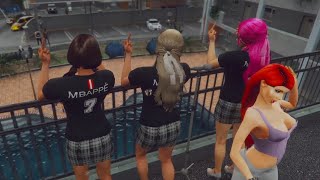The BIMBOS play MANDEM Records Diss Track at MANDEM BLOCK! | GTA RP (NoPixel)