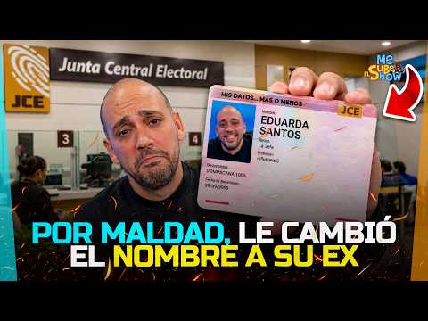 POR MALDAD, LE CAMBIÓ EL NOMBRE A SU EX