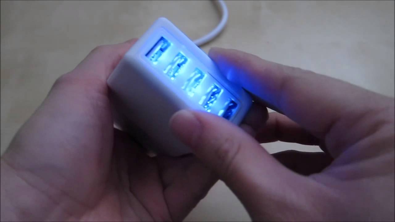 Gembonics 5-port 40W 8A USB Desktop Charger Review