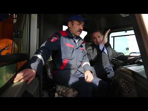 Посол России в Беларуси обкатал самосвал-монстр