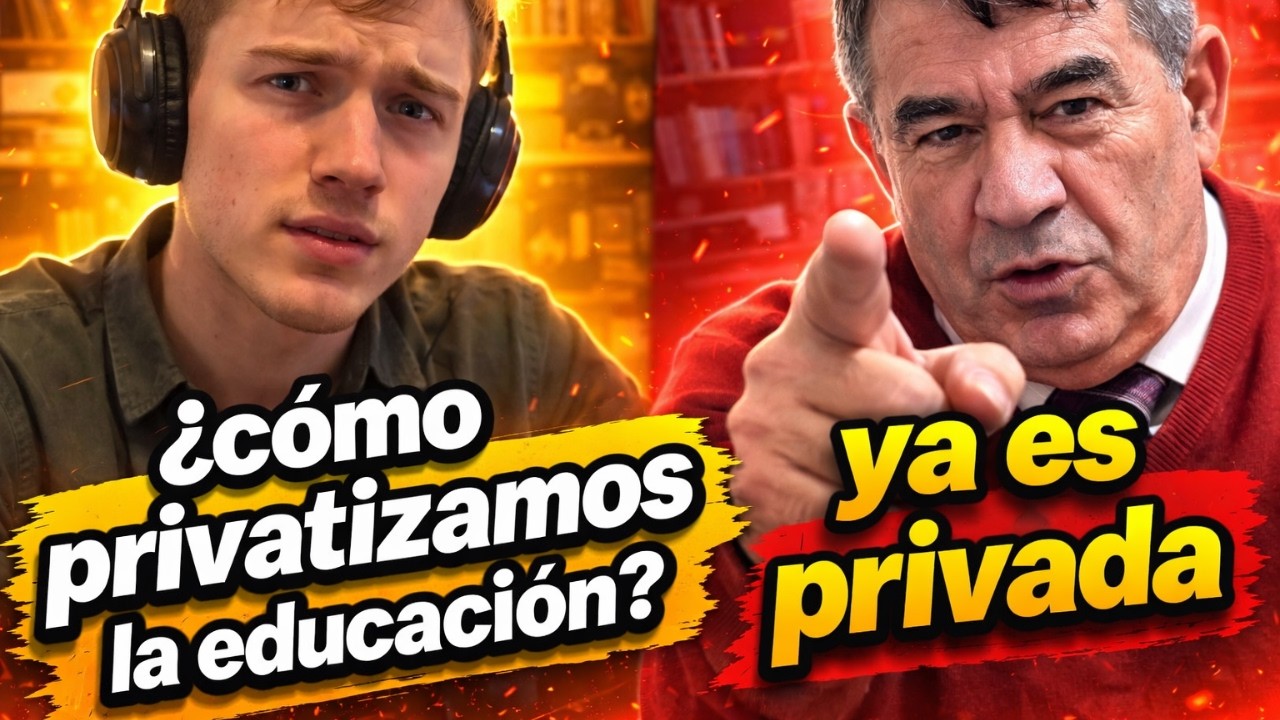 ¿HASTA DONDE PODEMOS PRIVATIZAR LA EDUCACIÓN? En Libertad con el Profesor Bastos EP.1