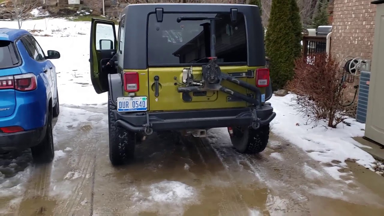 2007 Jeep Wrangler 3.8 Rubicon  BORLA XR1 Exhaust