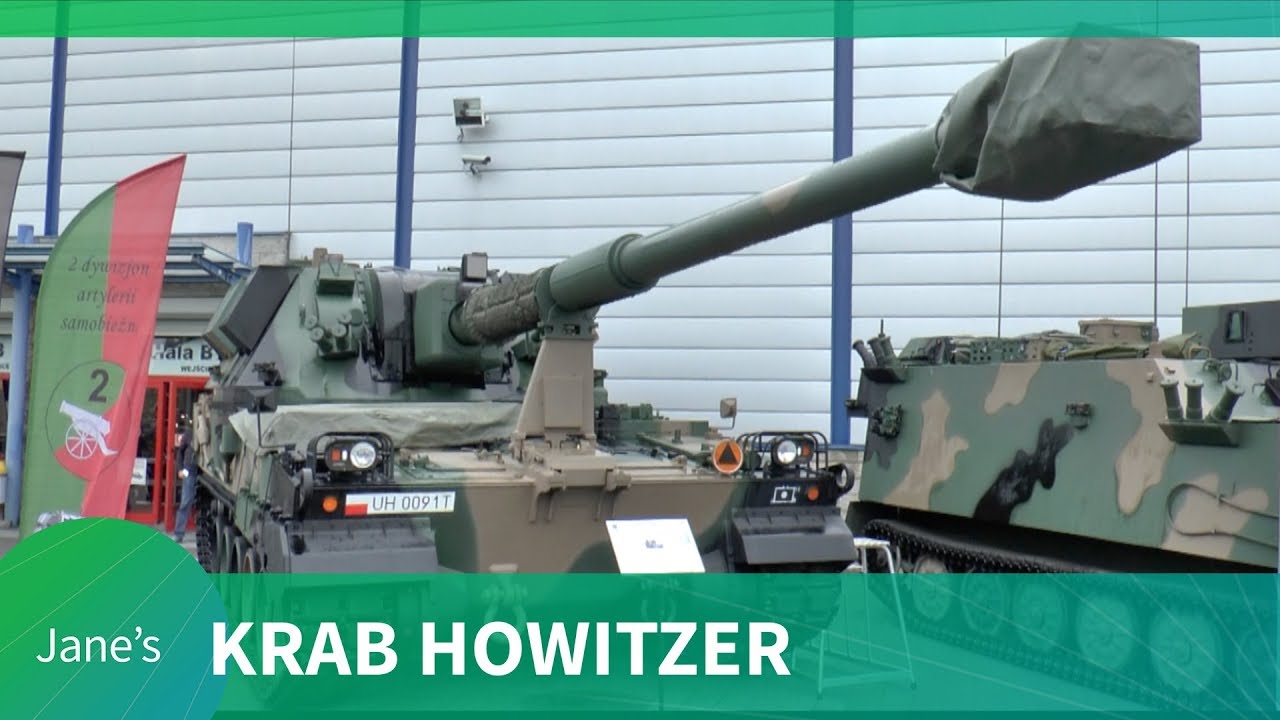 MSPO 2019: KRAB - Self-propelled howitzer