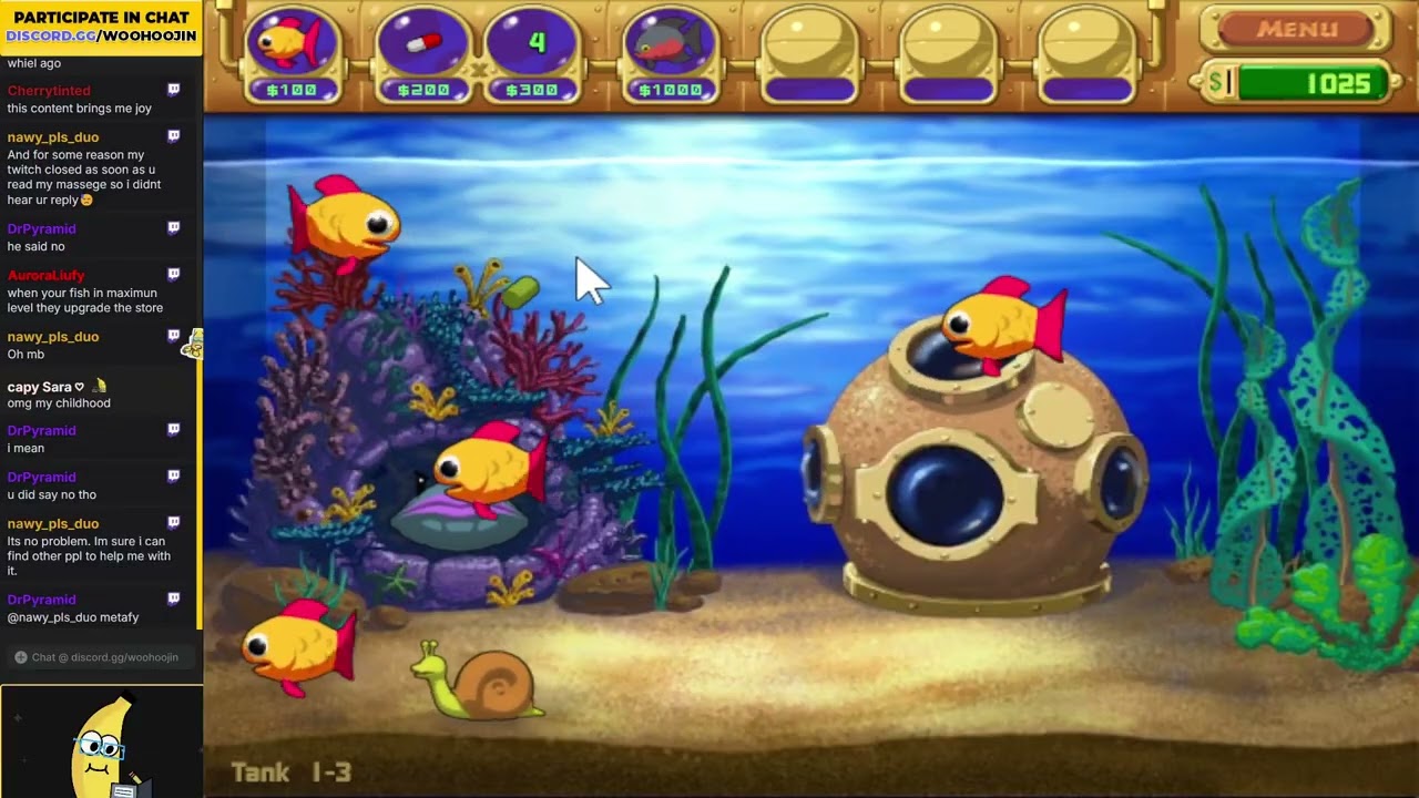 2025-05-18 THE FISH, THEY DEMAND SUSTENANCE. ONLY ONE CAN DEFEND THE FISH FROM ALIEN INVASION | WOOH