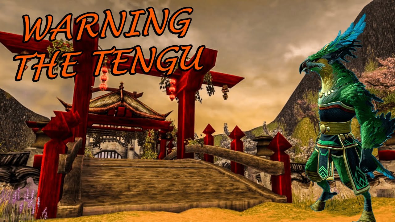 Guild Wars Factions The Journey - Warning the Tengu!