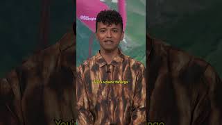 Vinny Thomas Leads A Guided Meditation On Pink Plastic Flamingos