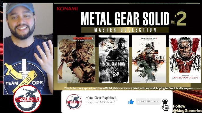 Pacote Metal Gear Solid: Master Collection Vol.1 terá primeiros jogos da  série - Adrenaline