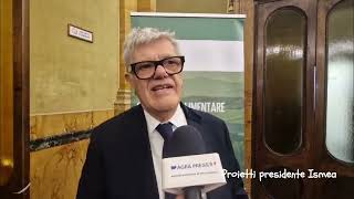 Presentazione Rapporto su agroalimentare italiano di ISMEA, intervista con presidente Livio Proietti