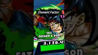 "1V3 With Tag Goku &amp; Bardock❤🫂"(Dragon Ball Legends)#dbl #dblegends #dragonballlegends