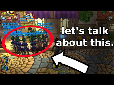 wizard101 players are YET AGAIN, cheating the system on the new update