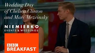 Mark Niemierko - BBC Breakfast - Chelsea Clinton and Marc Mezvinsky - Clip 1