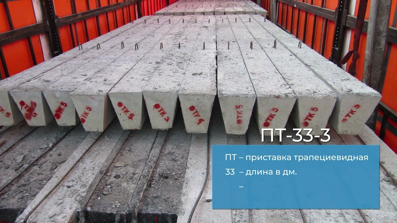 Приставки железобетонные для опор ЛЭП