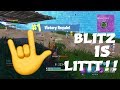 🔴NINJA Jr. Played BLITZ 🤫 Fortnite’s NEW GAME MODE is Crazyyyy😳 First Game was a INTENSE🤟