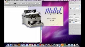 Mellel Tutorial: Document Structure and Styles 1 of 2