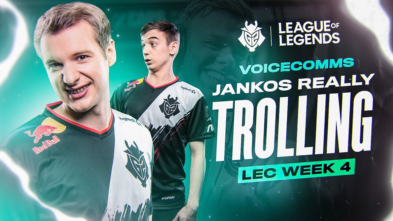Jankos Really Trolling | LEC Spring 2020 Week 4 Voicecomms