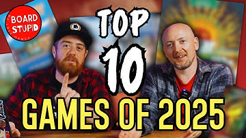 Top Ten Board Games of 2025 | Ranking This Years Best Games