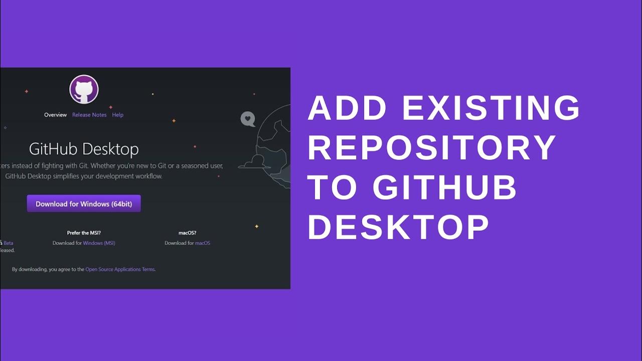 Add existing repository to GitHub Desktop | GitHub Desktop Tutorial ...