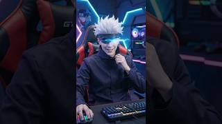 gojo free fire play in PC ANIMA show