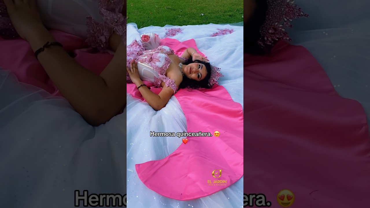 Hermosa quinceañera. 😍❤️ 