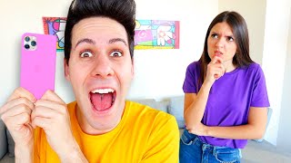 Scherzo A Sofì Le Ho Nascosto L Iphone