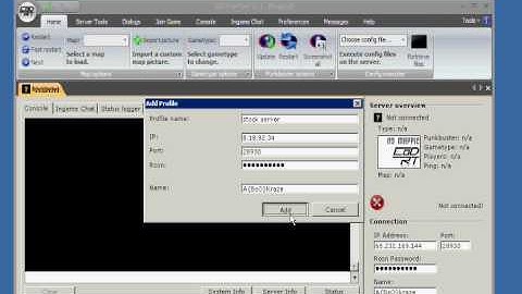 How to use CoD Rcon Tool 11