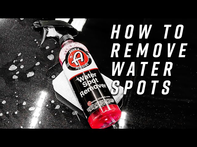 How to Remove Water Spots : Mothers Water Spot Remover 