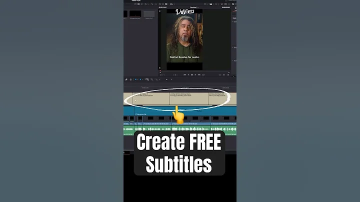 Create Captions & Subtitles in the FREE Version of DaVinci Resolve