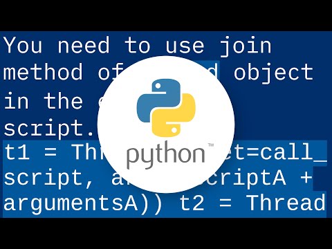 python multithreading wait till all threads finished