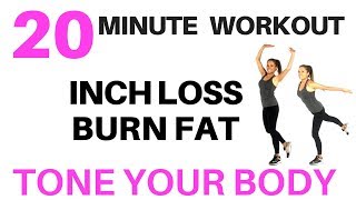 EXERCISE AT HOME - 20 MINUTE WORKOUT TO LOSE WEIGHT, BURN CALORIES ,TONE YOUR BODY FOR WOMEN AT HOME