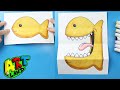 How to Draw a Goldfish Cracker Surprise Fold!!!