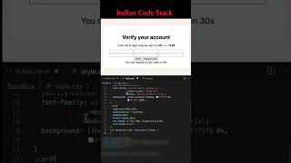 Create OTP Verification UI