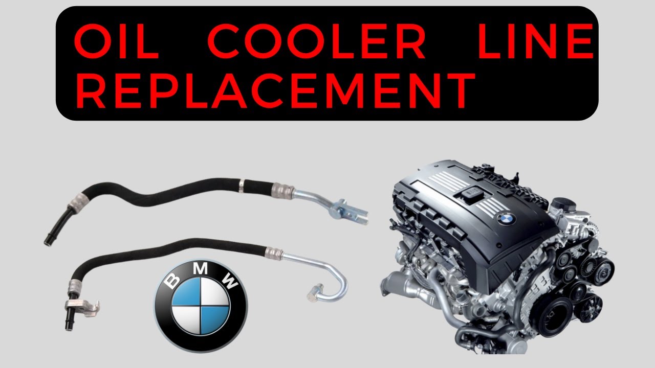 BMW Oil Cooler Hose line Replacement N54 E92 E90 E60 335I 135I 535I